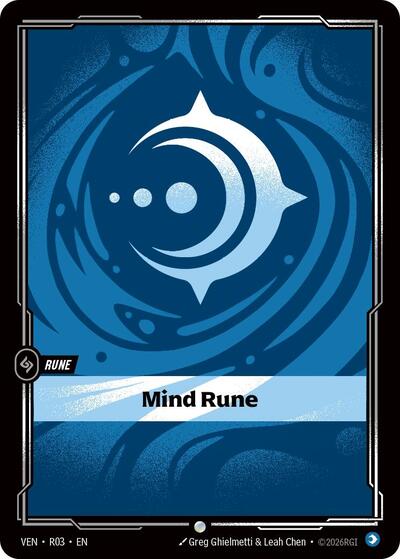 Mind Rune - Vendetta Riftbound spoiler