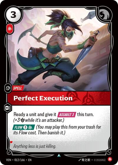 Perfect Execution - Vendetta Riftbound spoiler
