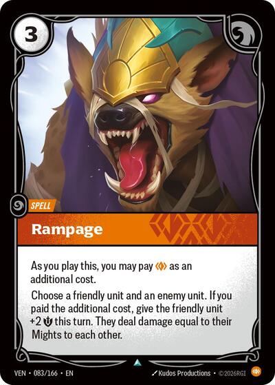Rampage - Vendetta Riftbound spoiler