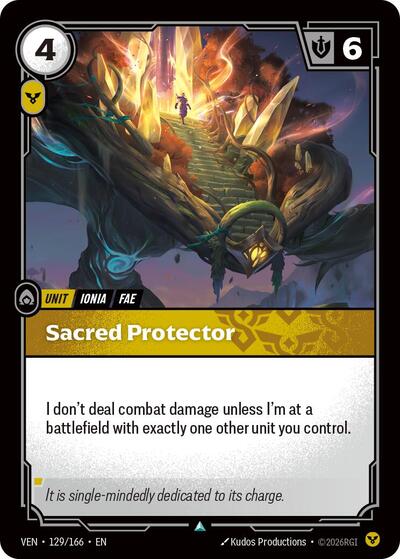 Sacred Protector - Vendetta Riftbound spoiler
