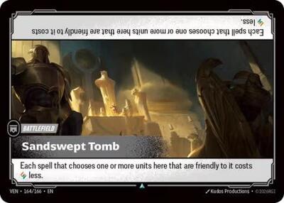 Sandswept Tomb - Vendetta Riftbound spoiler