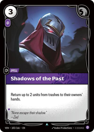 Shadows of the Past - Vendetta Riftbound spoiler