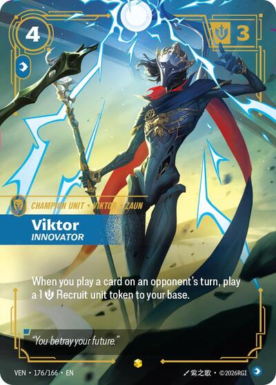 Viktor, Innovator - Vendetta Riftbound spoiler