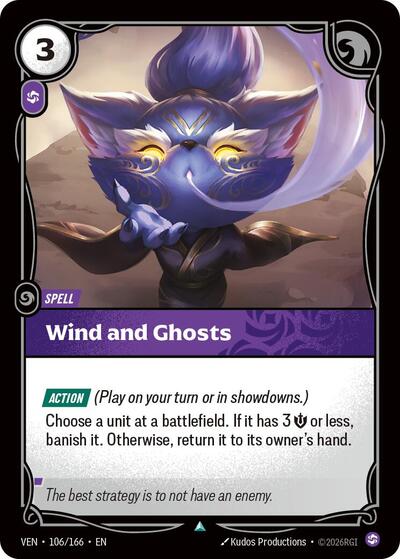 Wind and Ghosts - Vendetta Riftbound spoiler