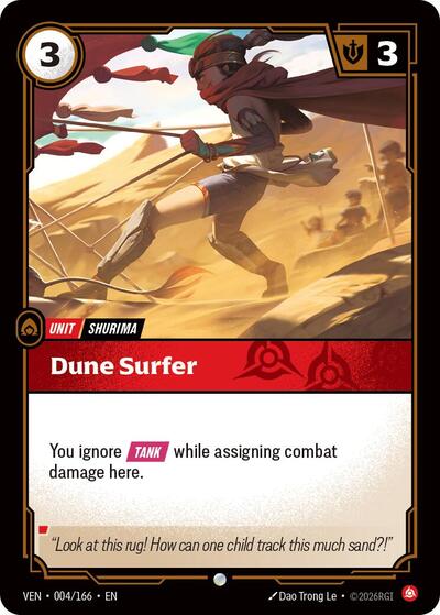 Dune Surfer - Vendetta Riftbound spoiler