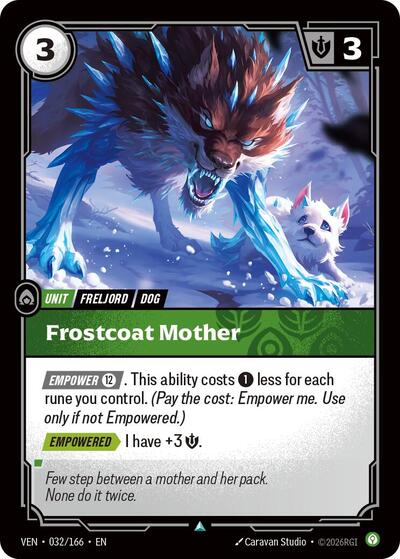 Frostcoat Mother - Vendetta Riftbound spoiler