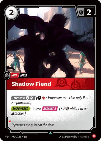 Shadow Fiend - Vendetta Riftbound spoiler
