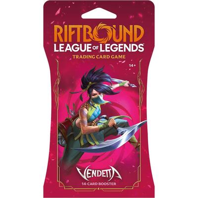 Vendetta - Sleeved Booster Pack - Vendetta Riftbound spoiler