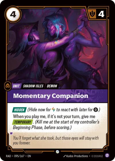 Momentary Companion - Radiance Riftbound spoiler