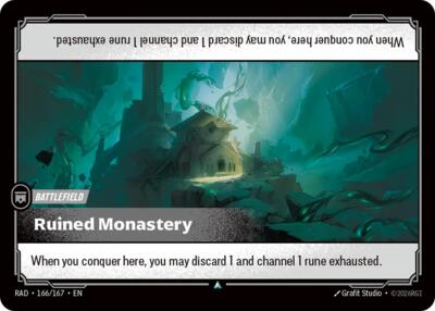 Ruined Monastery - Radiance Riftbound spoiler