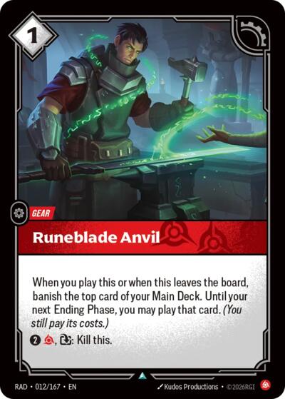 Runeblade Anvil - Radiance Riftbound spoiler