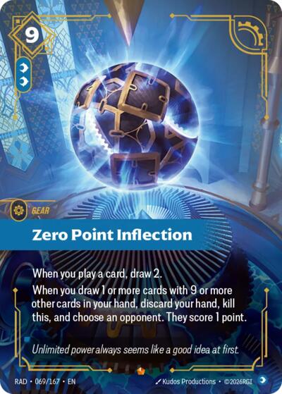 Zero Point Inflection - Radiance Riftbound spoiler