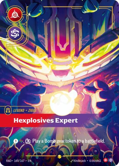 Ziggs, Hexplosives Expert (Overnumbered) - Radiance Riftbound spoiler