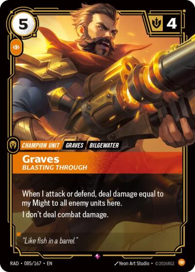 Graves, Blasting Through