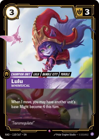 Lulu, Whimsical