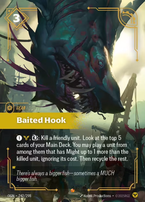 Baited Hook - Origins Riftbound spoiler