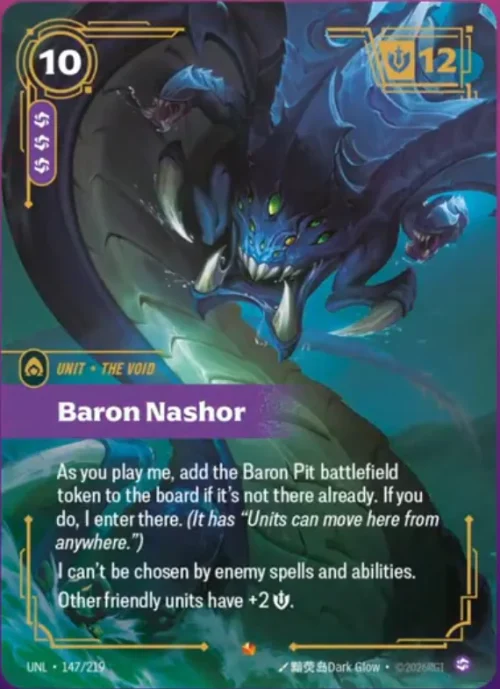 Baron Nashor 0 - Unleashed Riftbound spoiler