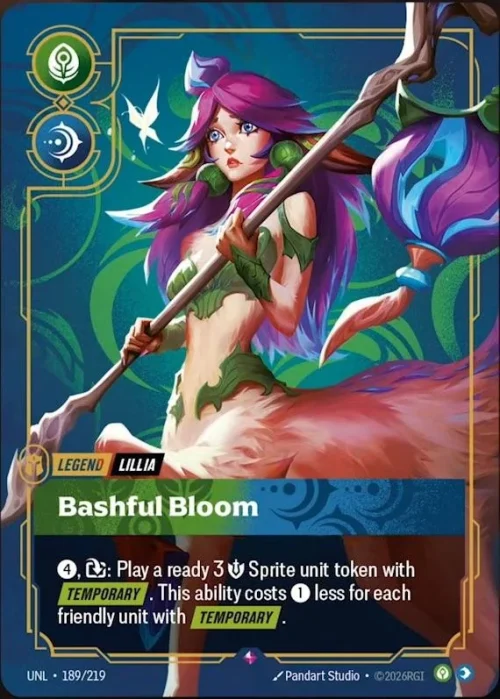 Bashful Bloom - Unleashed Riftbound spoiler