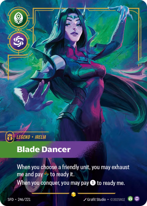 Blade Dancer - Spiritforged Riftbound spoiler