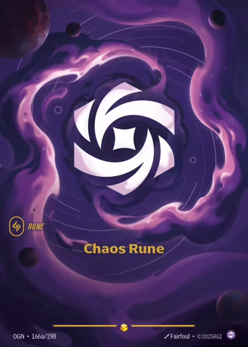 Chaos Rune 2 - Origins Riftbound spoiler
