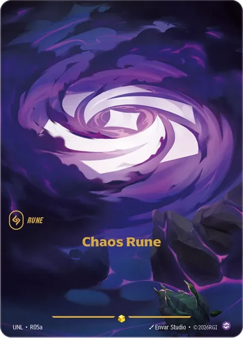 Chaos Rune - Origins Riftbound spoiler