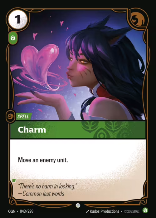 Charm - Origins Riftbound spoiler