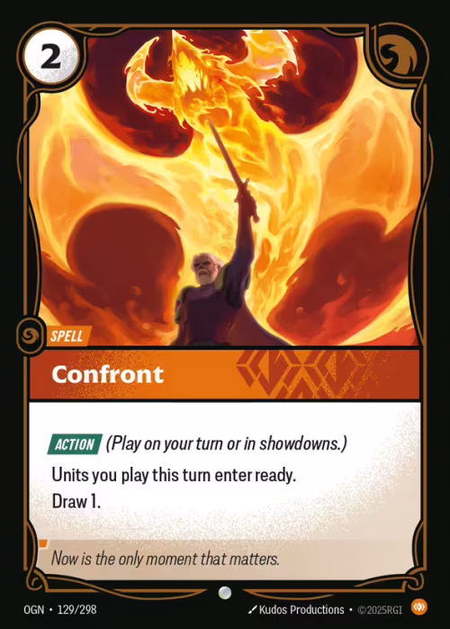 Confront - Origins Riftbound spoiler