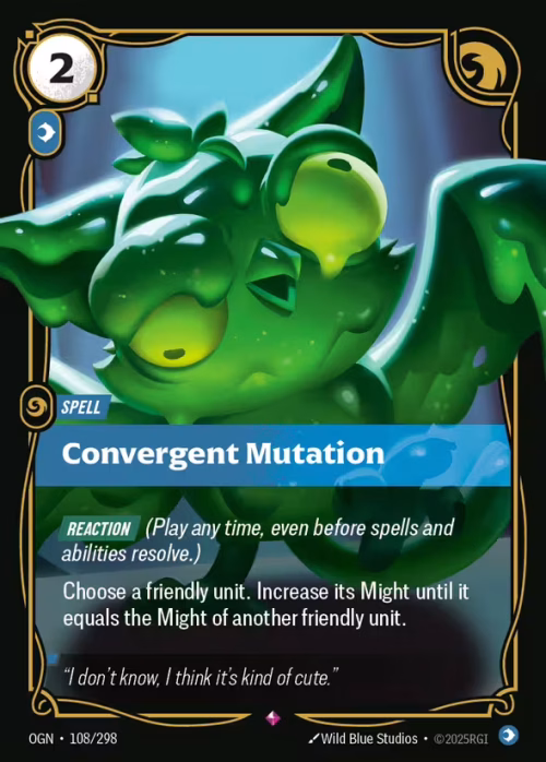 Convergent Mutation - Origins Riftbound spoiler