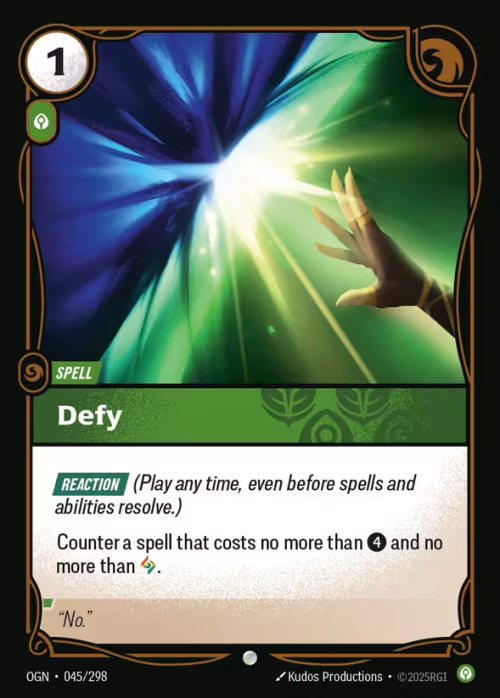 Defy - Origins Riftbound spoiler