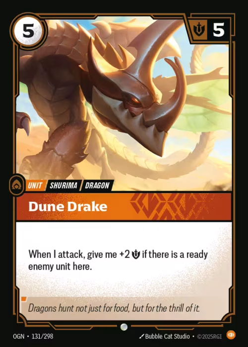 Dune Drake - Origins Riftbound spoiler