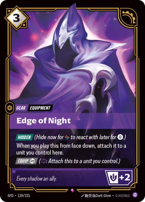 Edge of Night - Spiritforged Riftbound spoiler