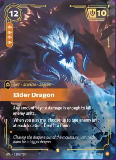 Elder Dragon 2 - Unleashed Riftbound spoiler