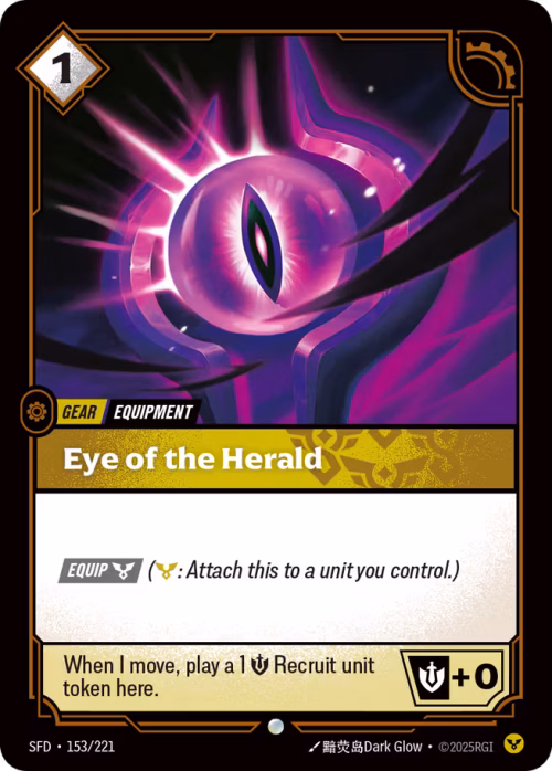 Eye of the Herald - Spiritforged Riftbound spoiler