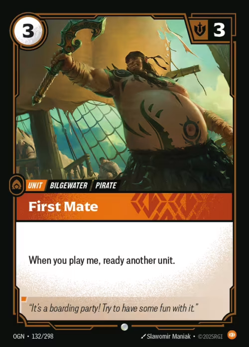 First Mate - Origins Riftbound spoiler