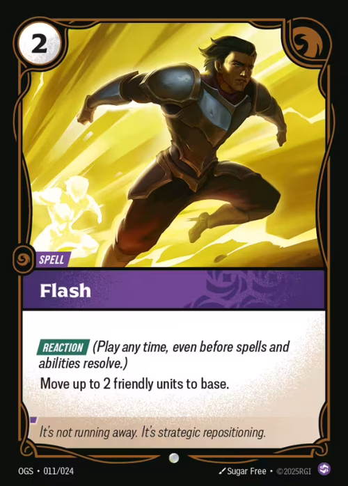 Flash - Proving Grounds Riftbound spoiler