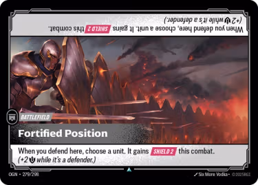 Fortified Position - Origins Riftbound spoiler