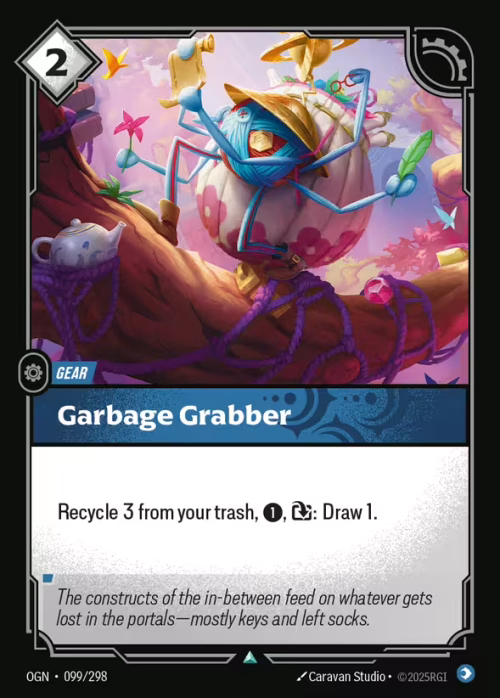 Garbage Grabber - Origins Riftbound spoiler