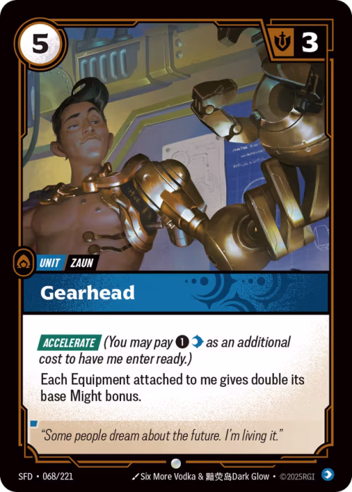 Gearhead - Spiritforged Riftbound spoiler