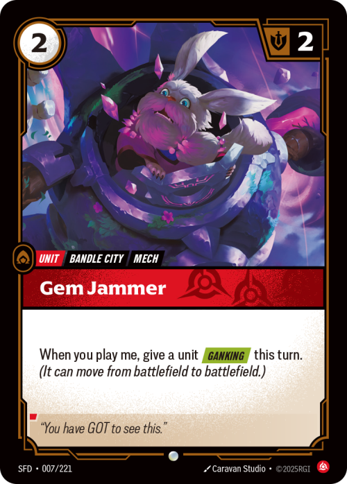 Gen Jammer - Spiritforged Riftbound spoiler
