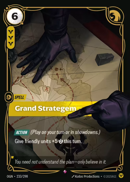 Grand Stratagem - Origins Riftbound spoiler