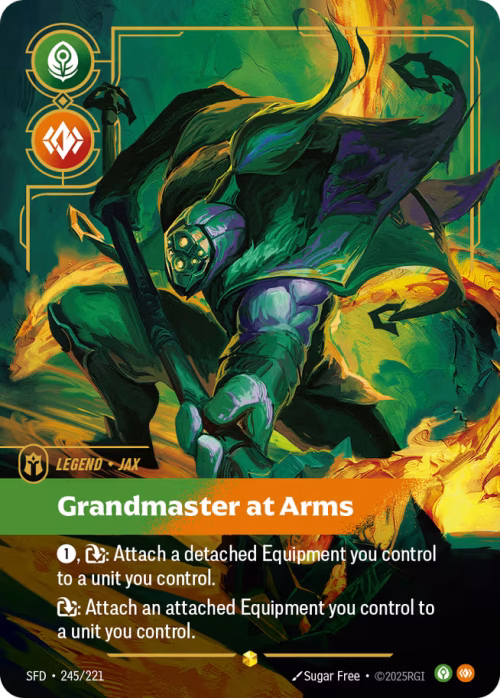 Grandmaster at Arms 2 - Spiritforged Riftbound spoiler