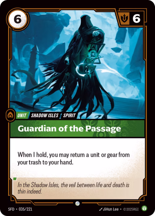 Guardian of the Passage - Spiritforged Riftbound spoiler