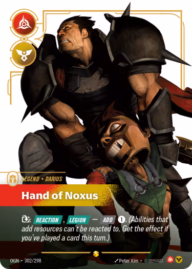 Hand of Noxus 2 - Origins Riftbound spoiler