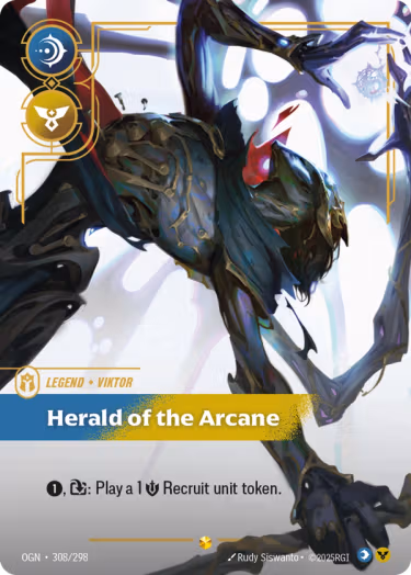 Herald of the Arcane 2 - Origins Riftbound spoiler