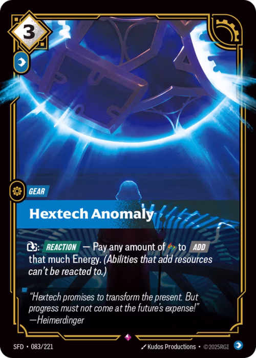 Hextech Anomaly - Spiritforged Riftbound spoiler