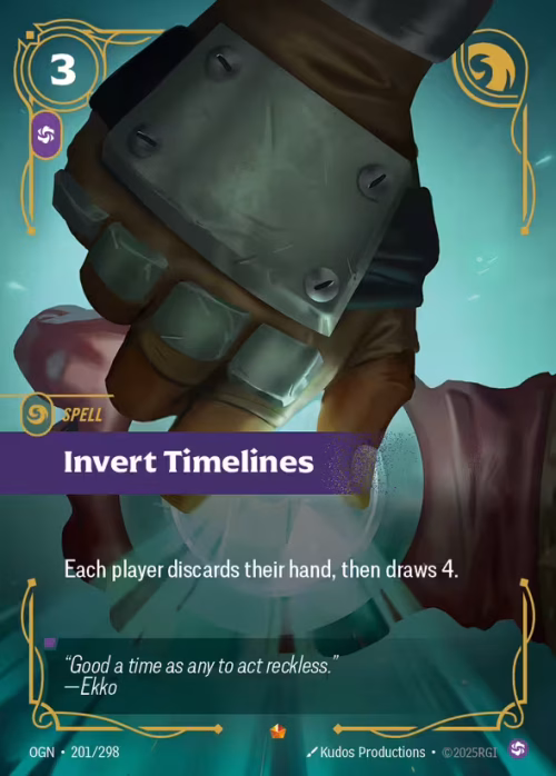 Invert Timelines - Origins Riftbound spoiler
