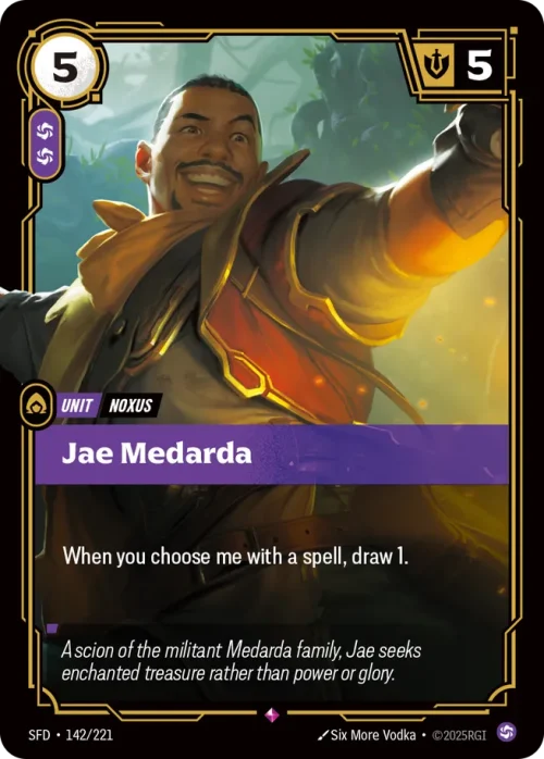 Jae Medarda - Spiritforged Riftbound spoiler