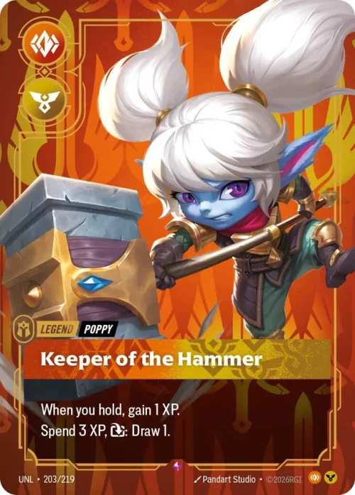 Keeper of the Hammer - Unleashed Riftbound spoiler