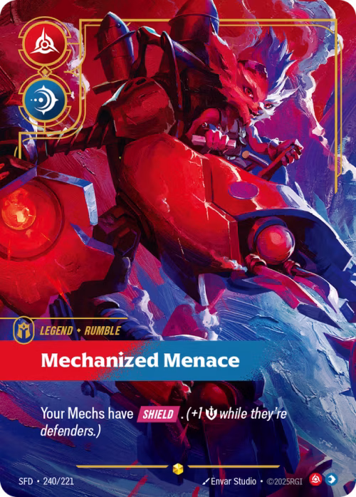Mechanized Menace 2 - Spiritforged Riftbound spoiler
