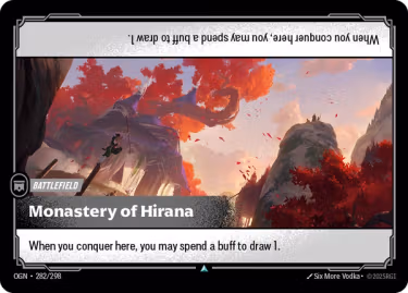 Monastery of Hirana - Origins Riftbound spoiler
